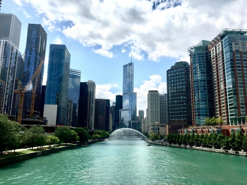 Chicago city view