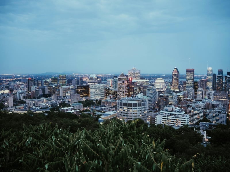 Montreal city view
